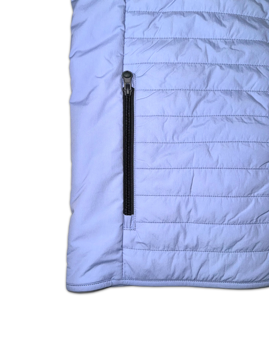 Greyson Men’s Yukon Ultralight Hybrid Golf Vest zippered pocket on side