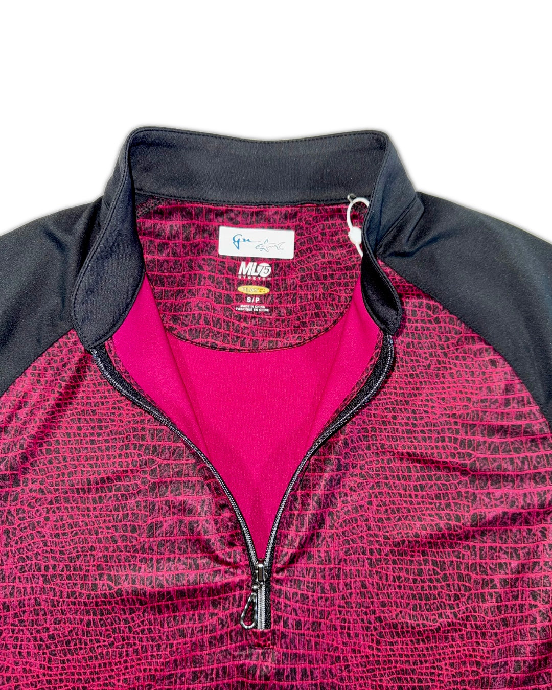 Greg Norman Women’s ML75 Night Gator Golf Dress , 1/4 zip closure