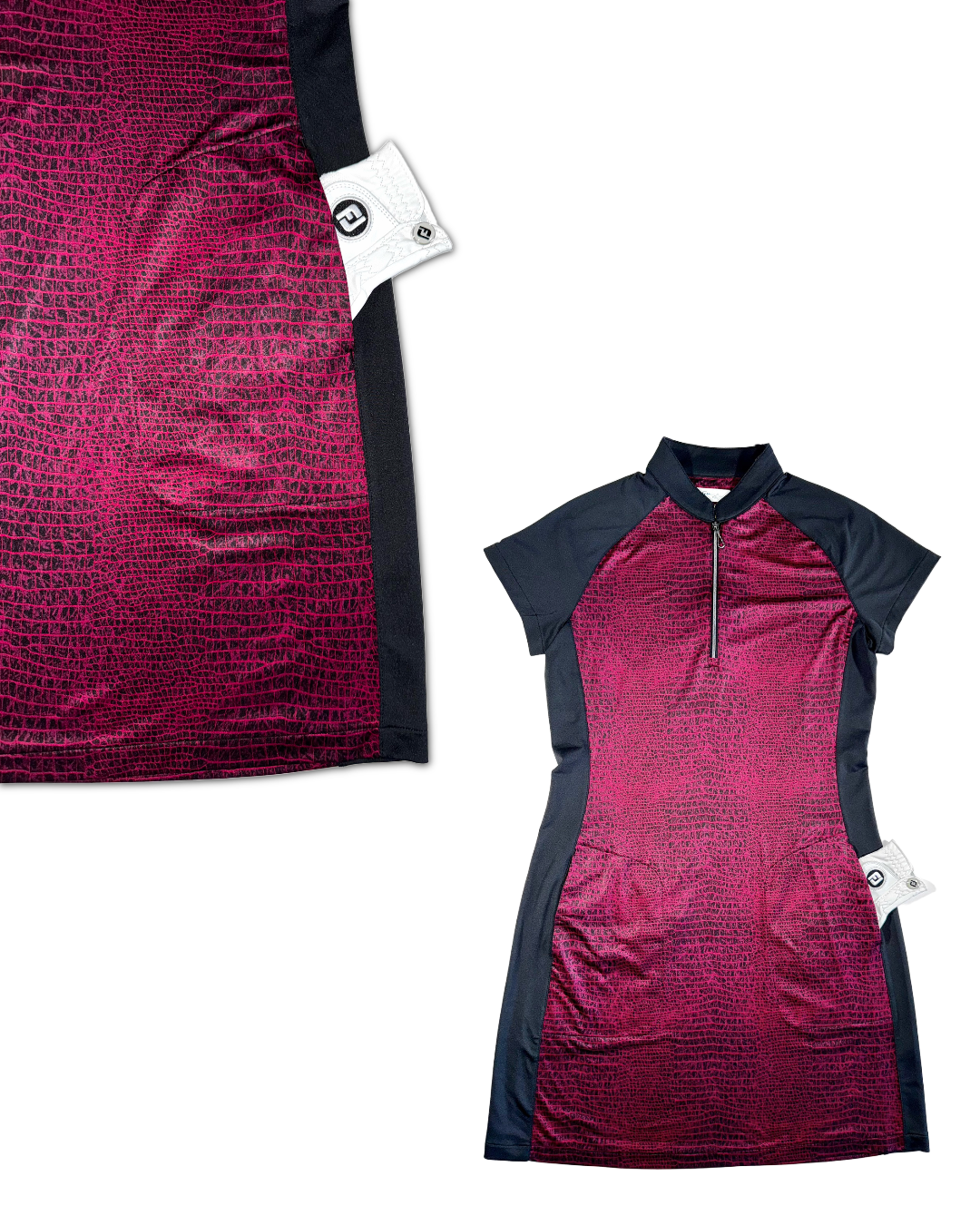 Greg Norman Women’s ML75 Night Gator Golf Dress , front pockets