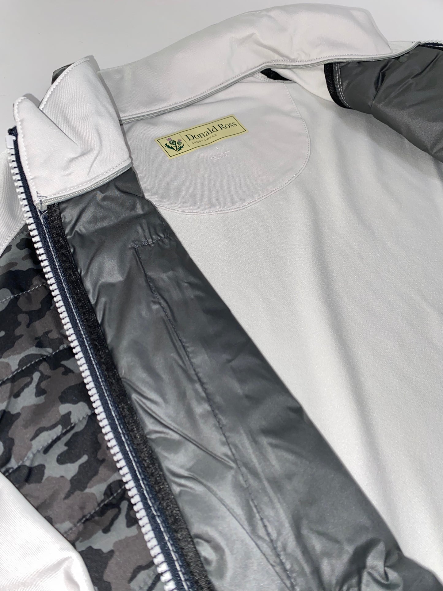 Donald Ross Men's Fusion Golf Jacket, inside view