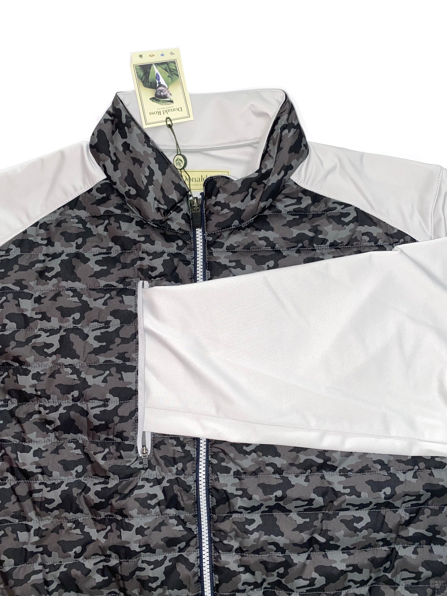 Donald Ross Men's Fusion Golf Jacket , pocket zippered on chest