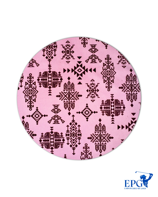 Greyson Men’s Spirit World Golf Polo Shirt , pattern close up