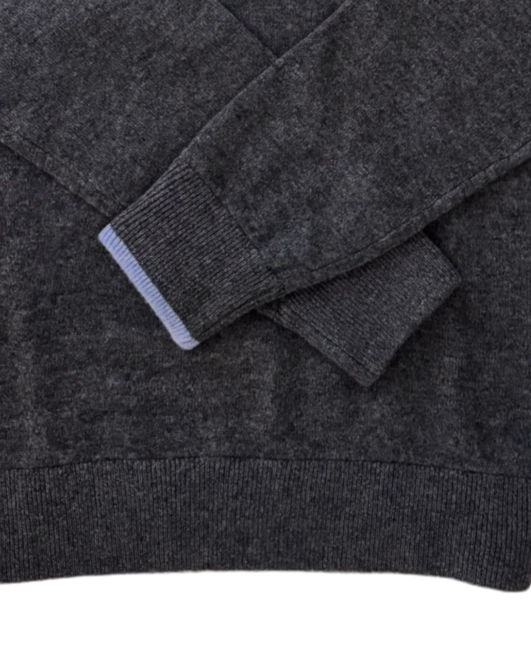 Greyson Men’s Koko Golf Hoodie Cashmere (Lake Shore Country Club) Contrast Tipping on the left sleeve