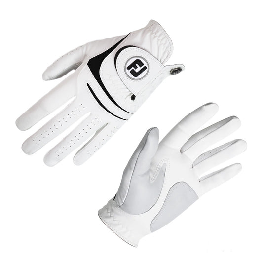 FootJoy Men’s WeatherSof Golf Gloves , view of the palm hand
and upper side of hand