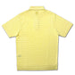 FootJoy Men’s Lisle Feeder Stripe Golf Polo, open view of back side 