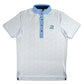 Greyson Men’s Plus or Minus Golf Polo Shirt , open view of front side 