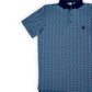 Greyson Men’s River Wild Golf Polo Shirt (Sleepy Hollow logo) open view 