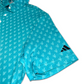 Adidas Men's Mesh Golf Polo Shirt, logo brand on sleeve