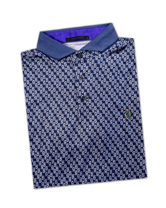 Greyson Men’s Wolf Tail Golf Polo Shirt