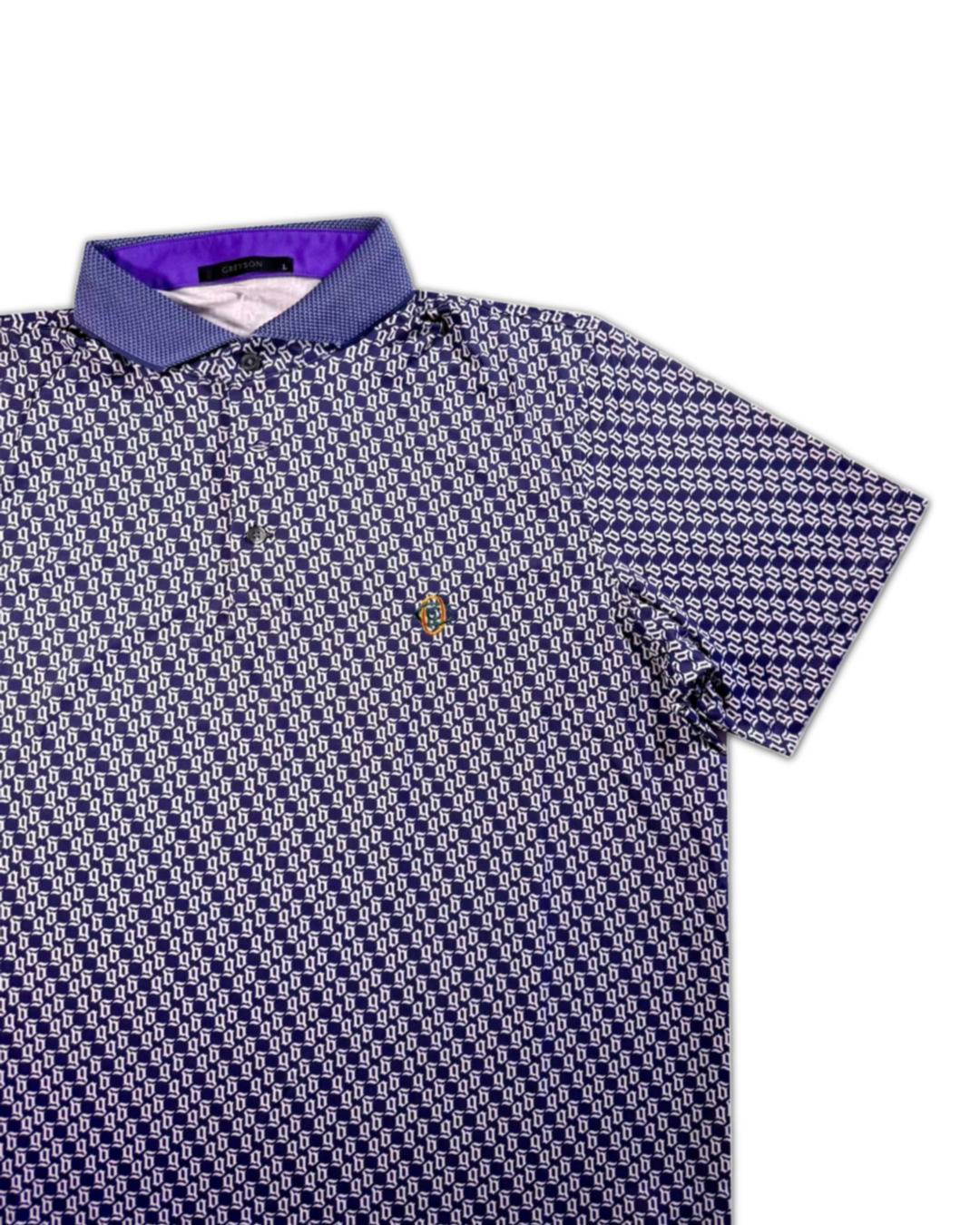 Greyson Men’s Wolf Tail Golf Polo Shirt