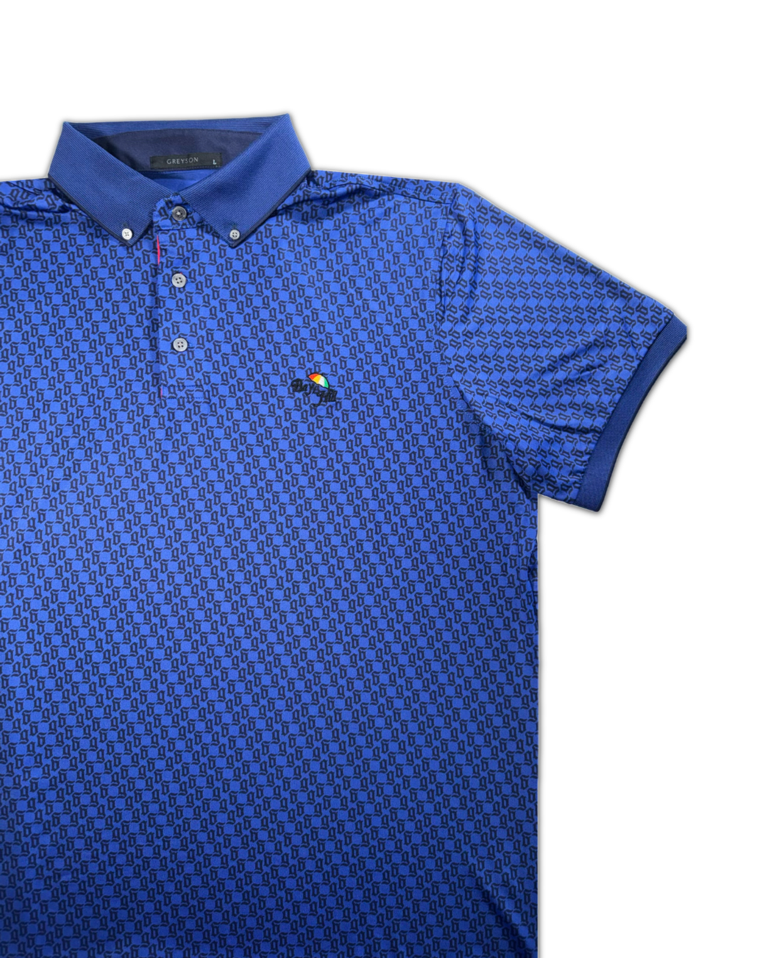 Greyson Men’s Wolf Tail Golf Polo Shirt (Arnold Palmer’s Bay Hill logo)
