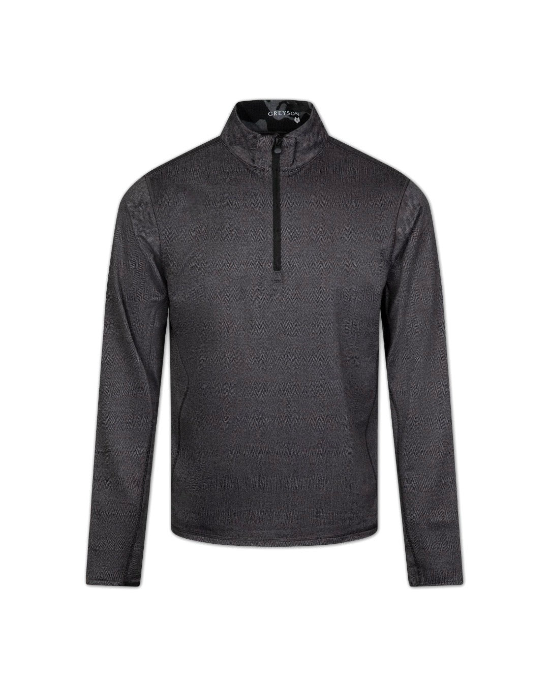 Greyson Men’s Herringbone Tate Golf Quarter Zip