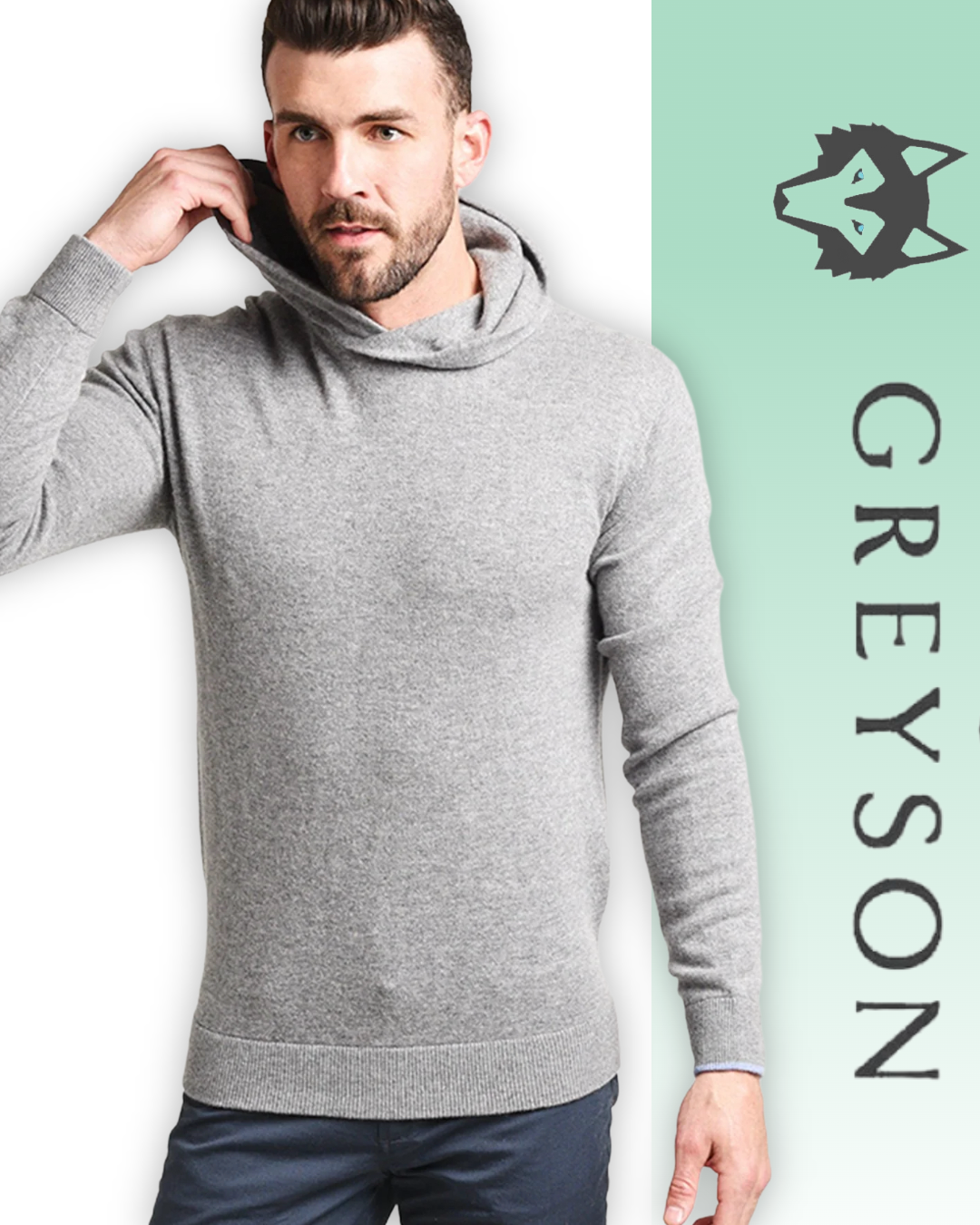 Greyson Men’s Koko Golf Hoodie (cashmere) 