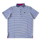 Greyson Men’s Arcadia Knit Golf Polo Shirt (Baltusrol Logo), open view of front side