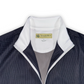 Donald Ross Men’s Links Golf Pullover , stand up collar with zip closure 

