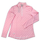 Adidas Women’s Quarter Zip Long Sleeve Golf Pullover, front side open
