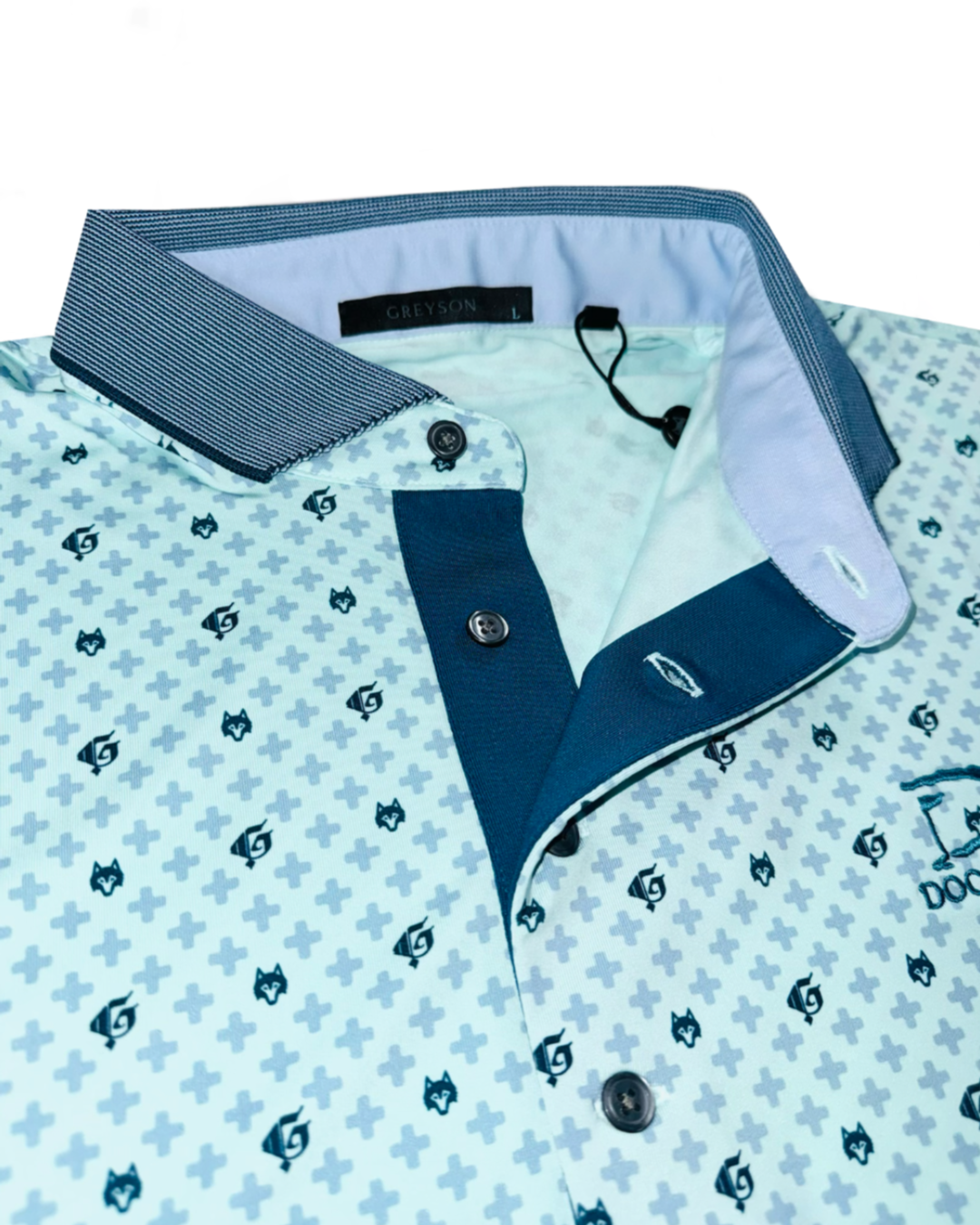 Greyson Men’s Pack Mentality Golf Polo Shirt (Trump Doonbeg)
