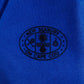 Greyson Men’s Lake Fleece Golf Hoodie, close up of embroidered logo 