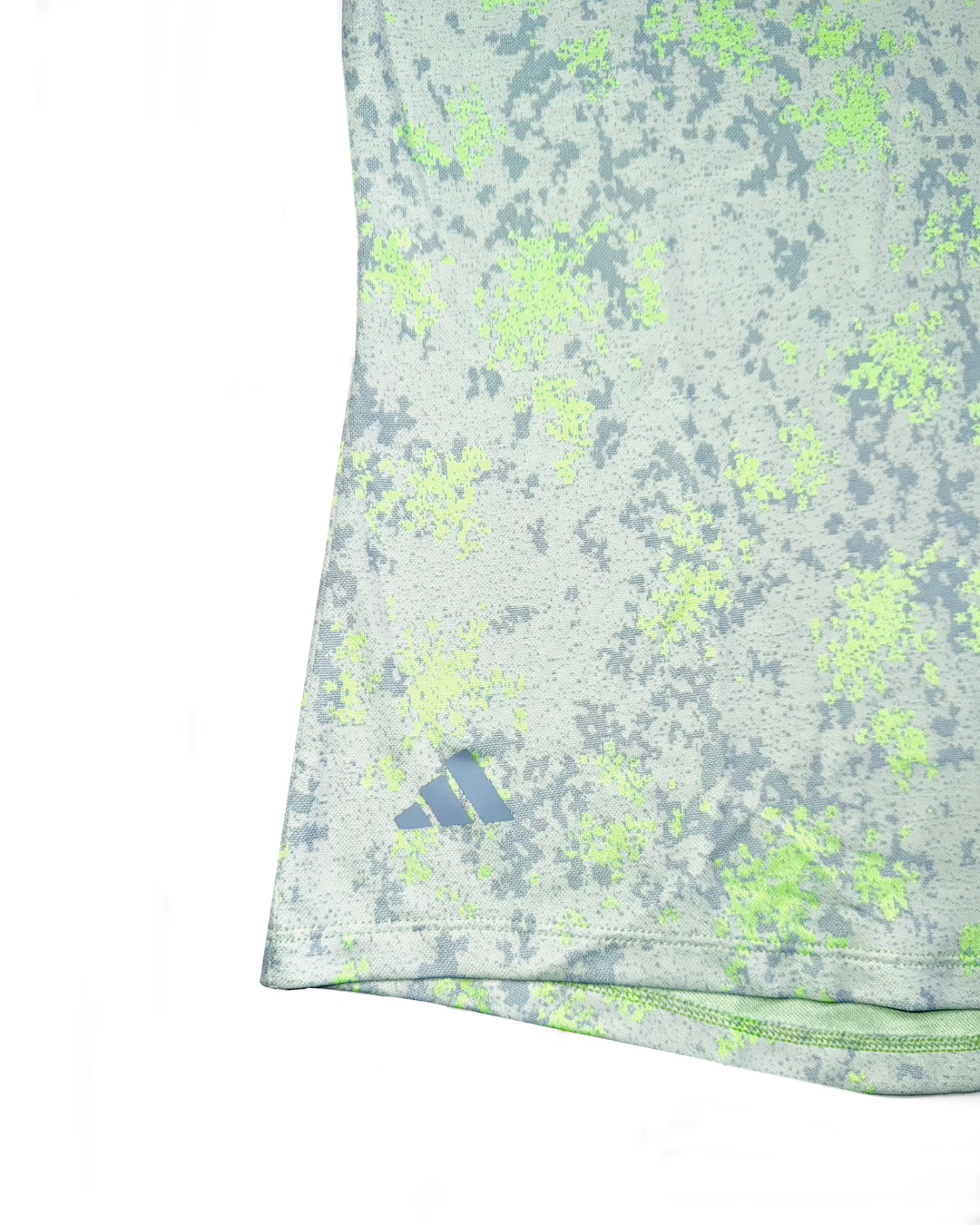 Adidas Women’s Jacquard Golf Polo Shirt , brand logo on hem