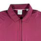 Dunning Golf Women’s Long Sleeve Polo Quarter zip , self collar zip closure 