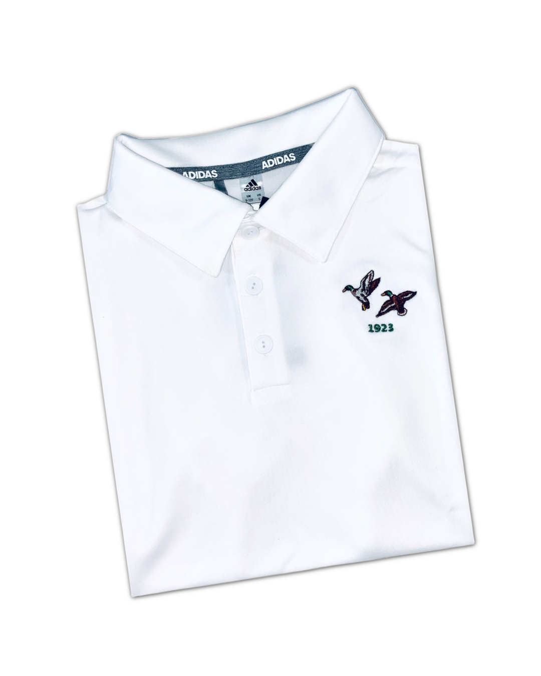 Adidas Kids Boys Three Stripe Golf Polo Shirt , web presentation