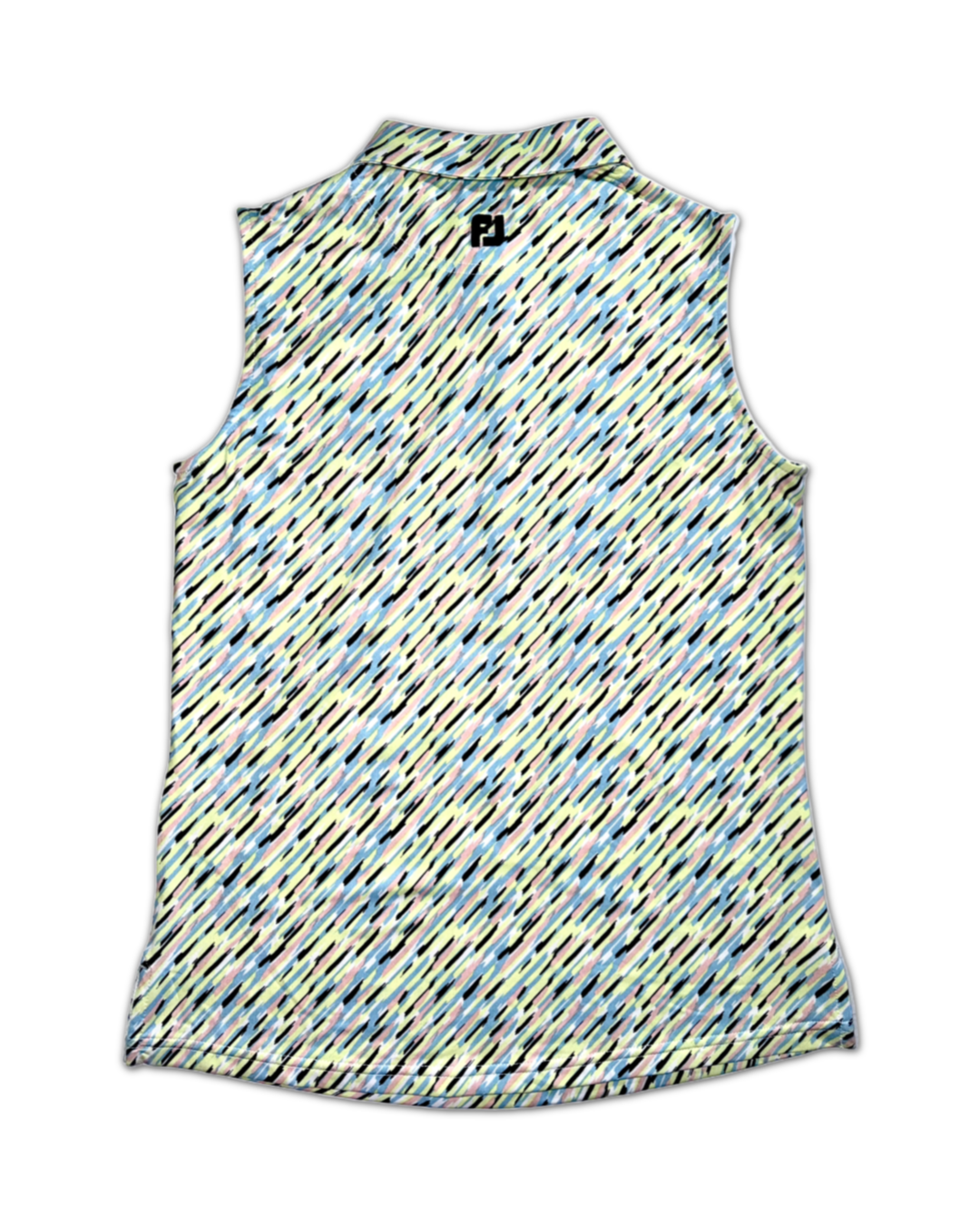 FootJoy Women’s Sleeveless Golf Polo Shirt back side