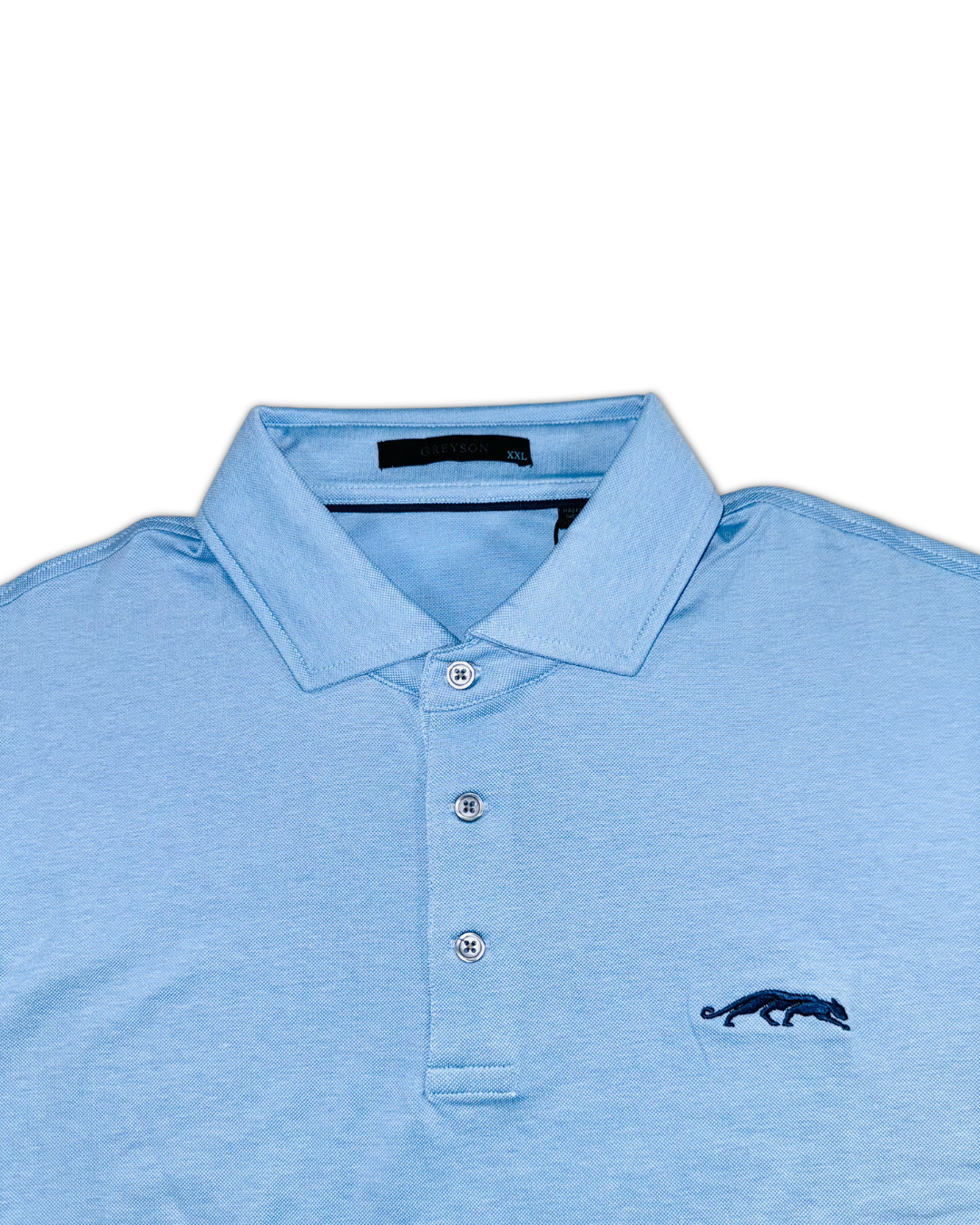 Greyson Men’s Michael Jordan THE GROVE XXIII Golf Polo Shirt, self collar and button closure 