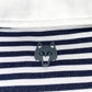 Greyson Men’s Quogue Golf Polo Shirt, close up of upper back logo on silicon 