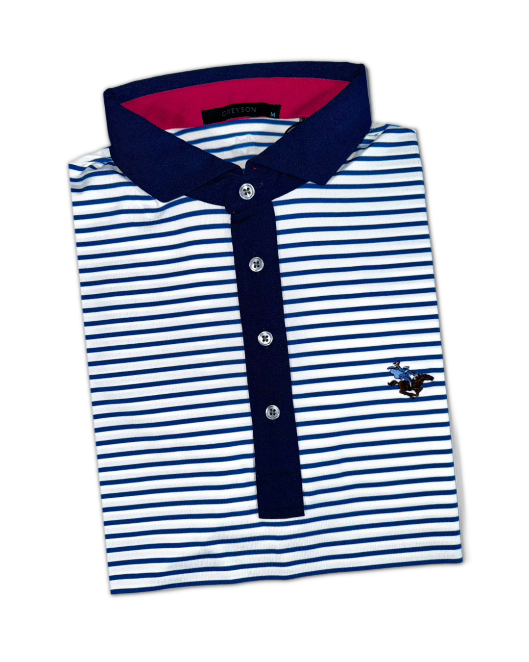 Greyson Men’s Rippowam Golf Polo Shirt (Sleepy Hollow logo)