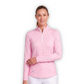Adidas Women’s Quarter Zip Long Sleeve Golf Pullover modelo
