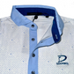 Greyson Men’s Plus or Minus Golf Polo Shirt, button closure, placket and collar in contrasting color 