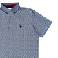 Greyson Men’s Snow Golf Polo Shirt (Sleepy Hollow logo) open view 