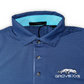 Greyson Men’s Saranac Michael Jordan THE GROVE XXIII Golf Polo Shirt, self collar with Button closure 