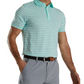 FootJoy Men’s Lisle Color Stripe Self Collar Golf Polo , model