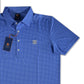 Donald Ross Men’s Jamie Golf Polo Shirt , open view of left side with embroidered on chest 