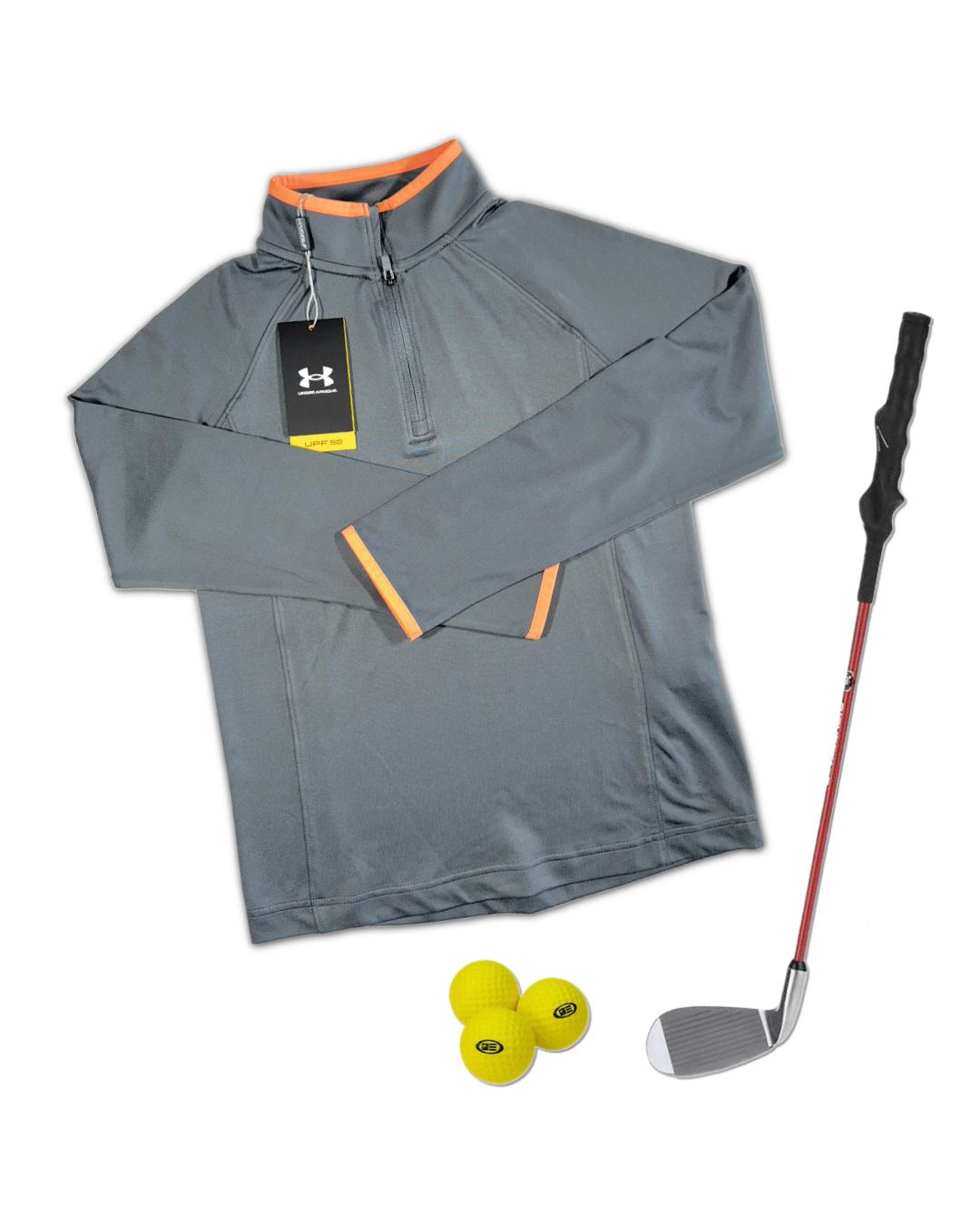 Under Armour Kids Performance 1/4 zip Golf Pullover