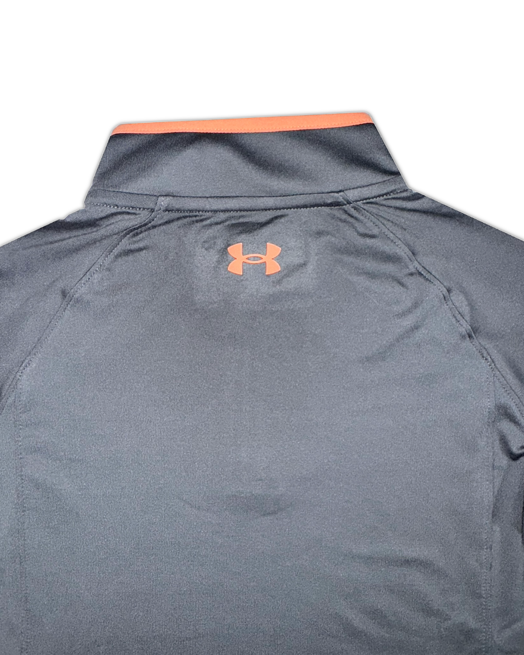 Under Armour Kids Performance 1/4 zip Golf Pullover , brand logo on the back yoke 