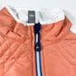 Peter Millar Women's Lizzie Hybrid Quilted Full-Zip Golf Vests  Mock neck with logo and zipper with two way opening