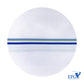 FootJoy Small Details Stretch Pique Knit Collar color white , close up of color details 
